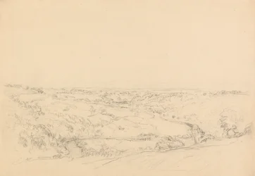 Richmond, Yorkshire (grafit papíron)